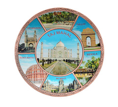 Souvenir Taj mahal Plate 5" image 0