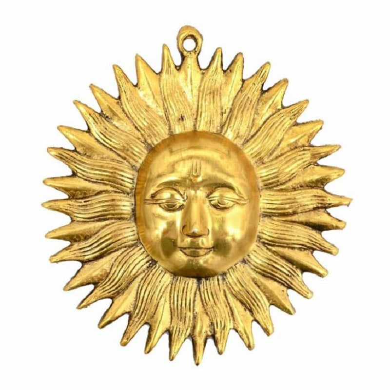  Decorative Wall Hanging Sun Face Idol image 0