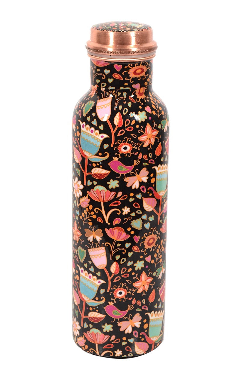 Pure Copper Water Bottle, 950 ml image 0
