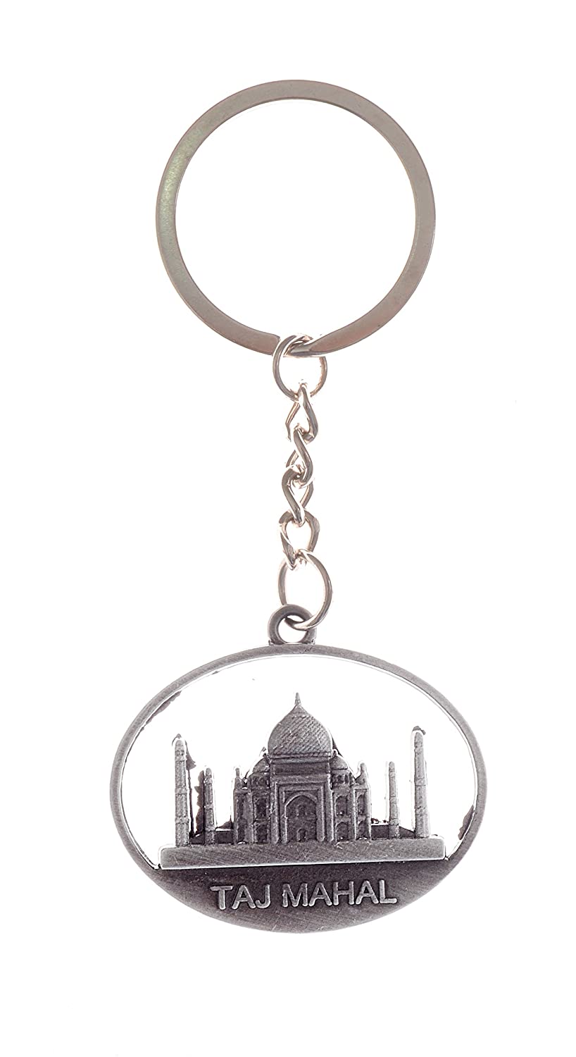 Metal Taj mahal Keychain image 1