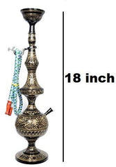Metal Brass Hookah-18" image 1