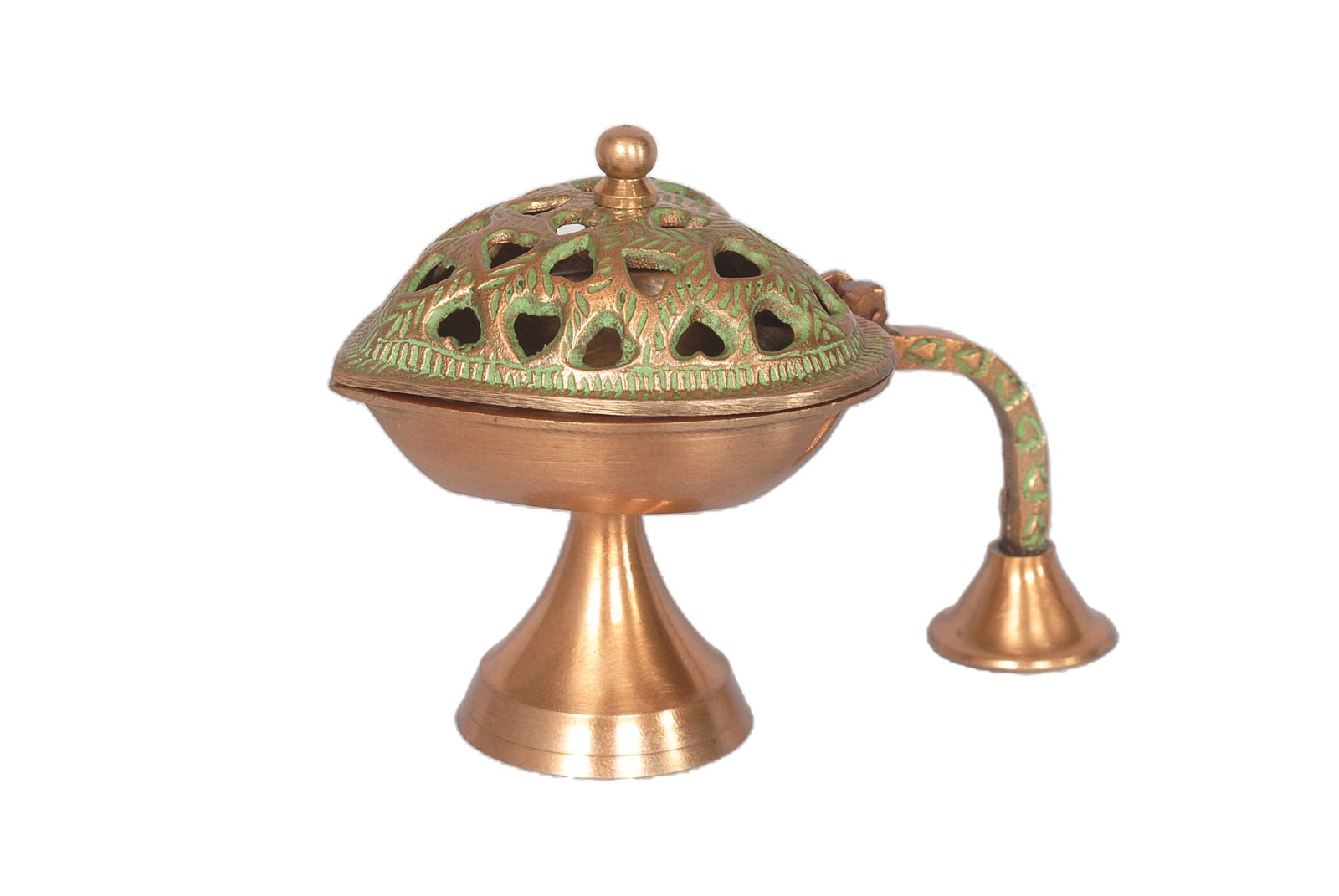 Brass Lobandan Charcoal Incense Burner/Bakhoor Burner image 0