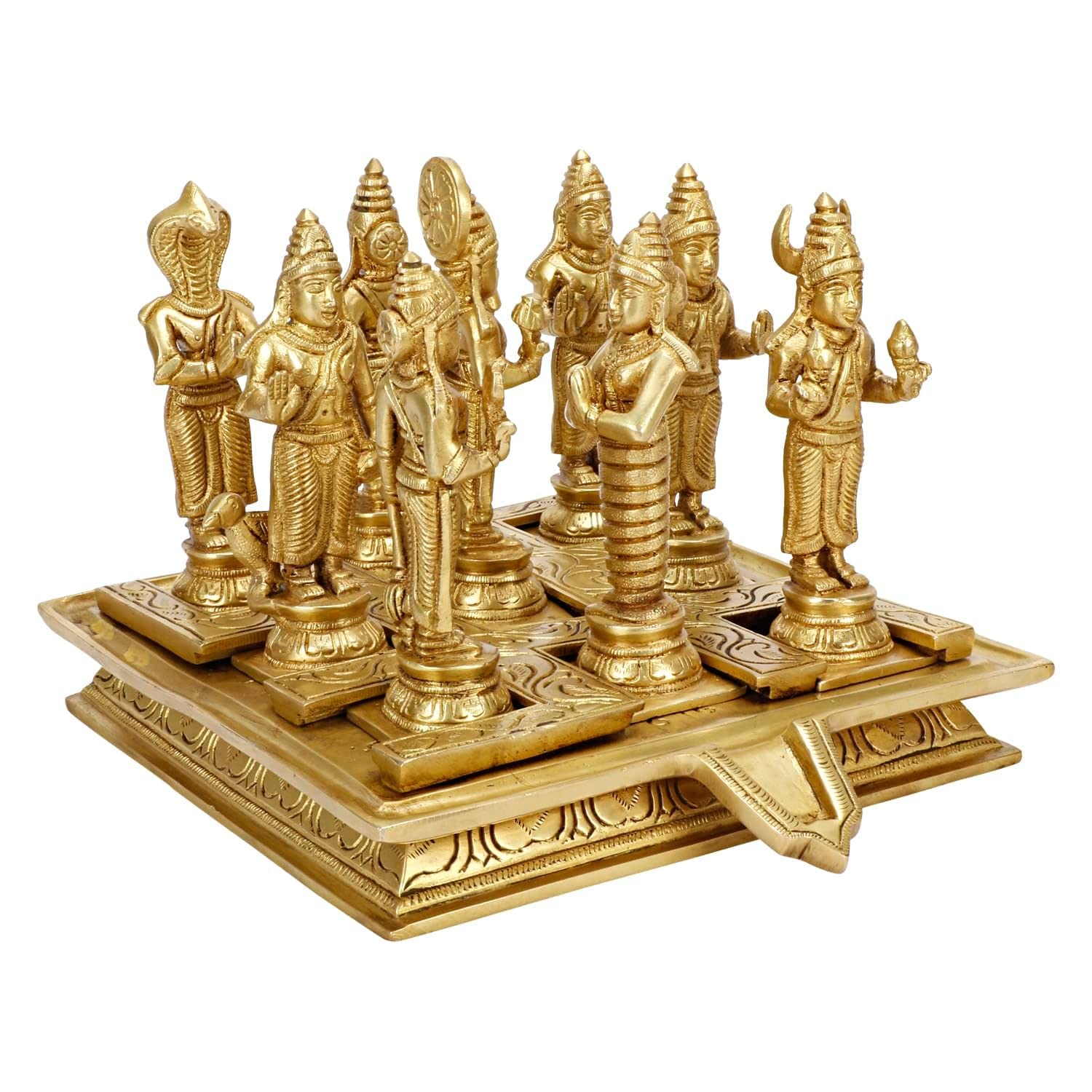Brass Navgrah Set image 1
