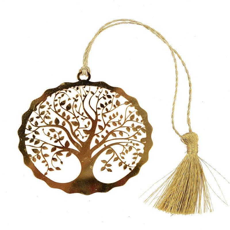 Brass Bookmark-Tree of Life image 0