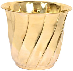 Brass Planter 7" image 0