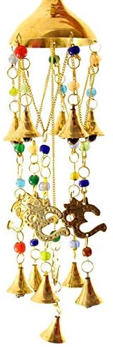 Brass Om Wind Chime image 1