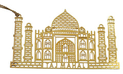 Brass Bookmark-Taj mahal image 1