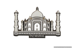 Wooden Fridge Magnet-Taj mahal image 0