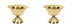 Brass Devdas Jyoti Set of 2 image 0