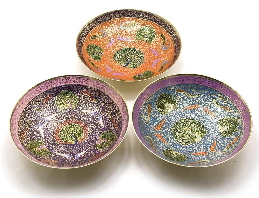 Brass Fruit Bowl 5" image 1