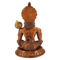 Brass Hanuman Statue Bajrang Bali Murti image 1