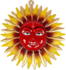  Decorative Wall Hanging Sun Face Idol image 1