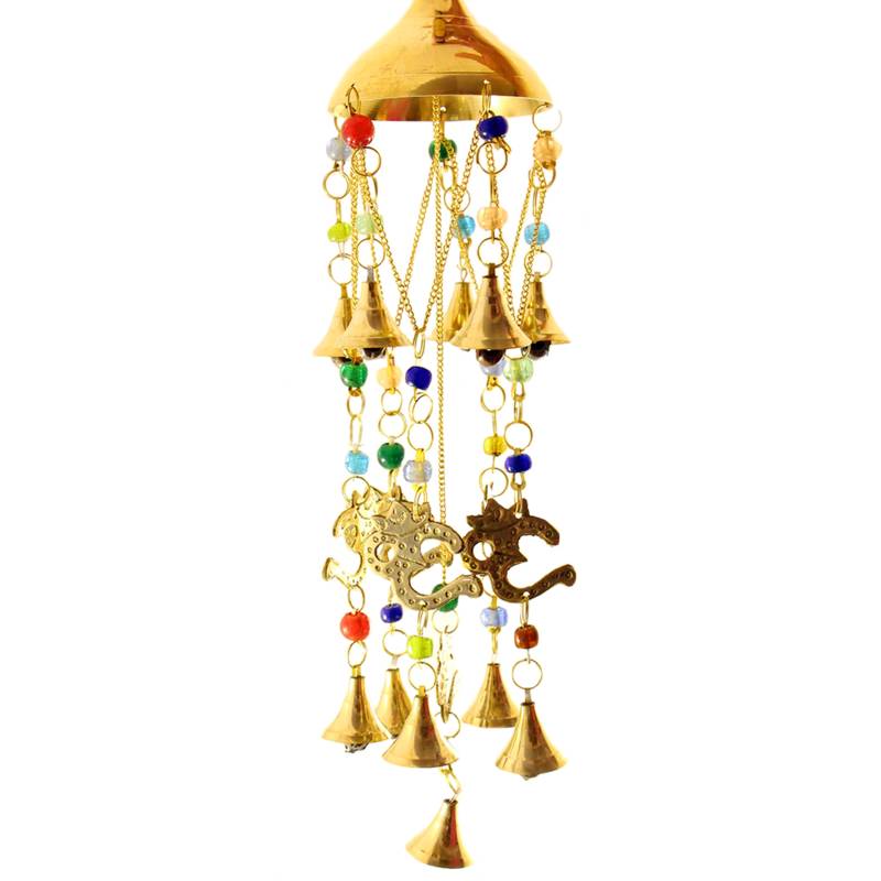 Brass Om Wind Chime image 0