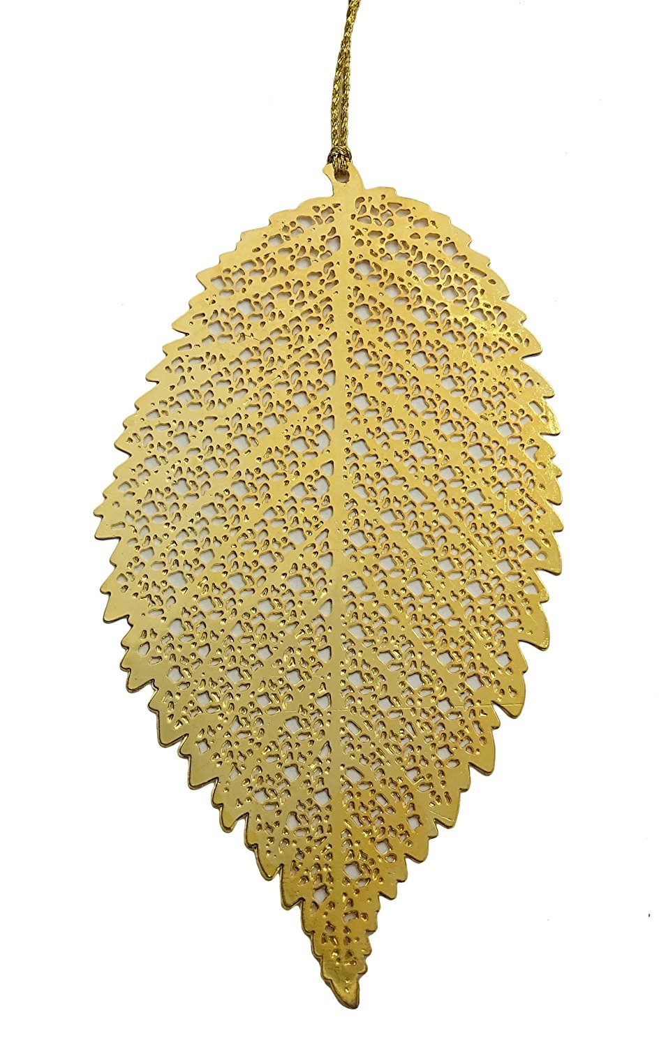 Brass Bookmark-Leaf image 1