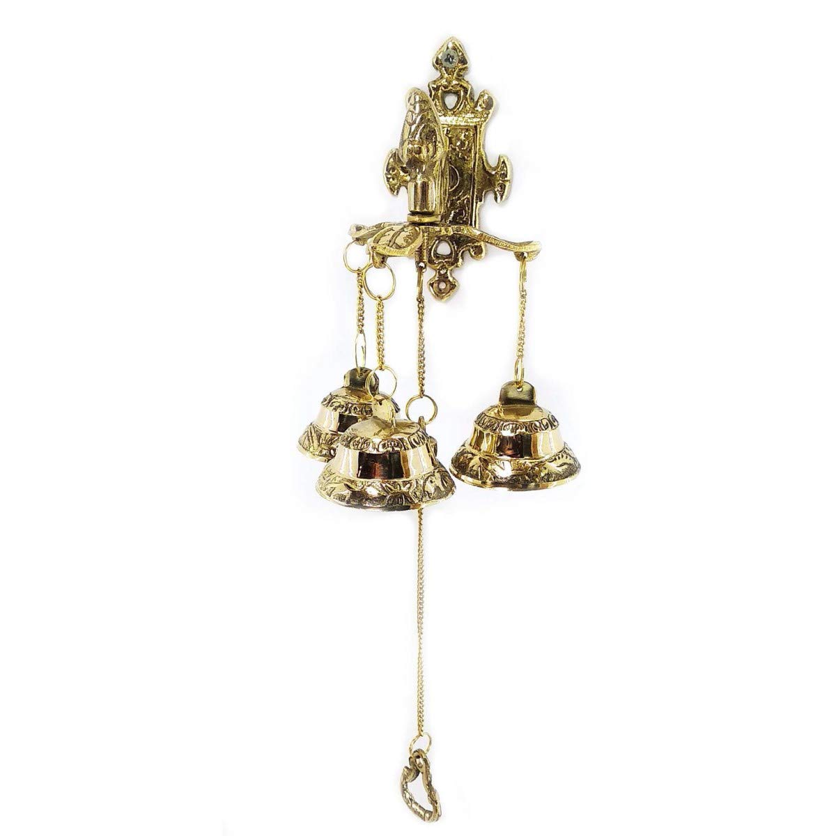 Brass Hanging Door Decorative Bells image 1