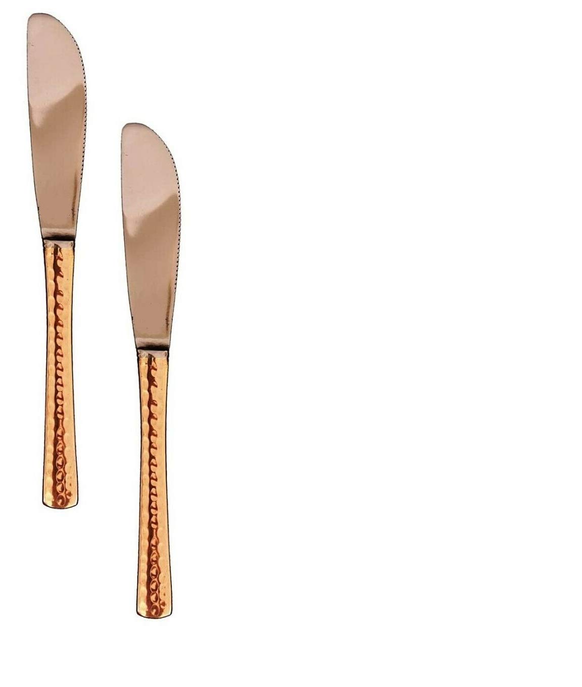 Copper Butter Knife Set of 2 image 0