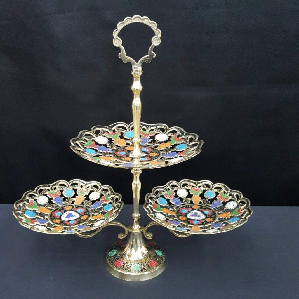 Brass Fruit Stand 15" image 0