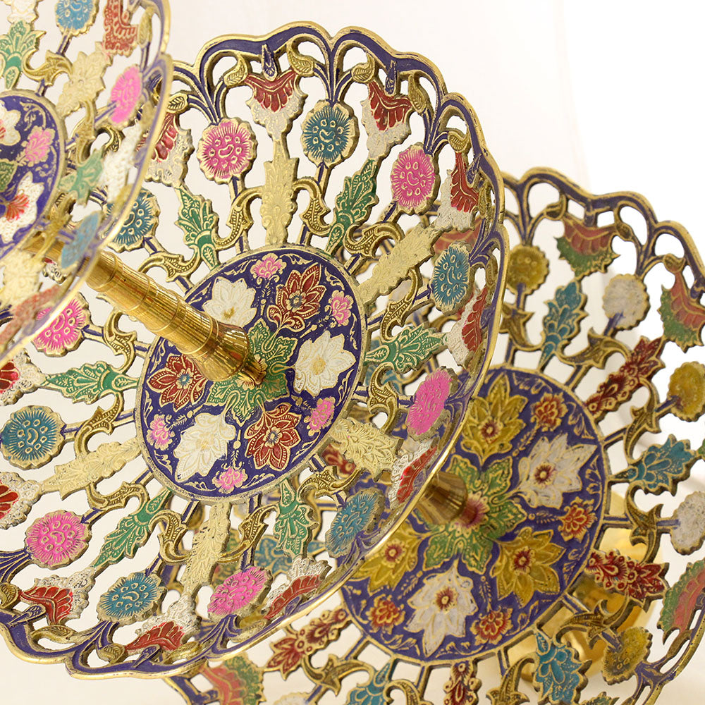 Brass Fruit Stand 11" image 1