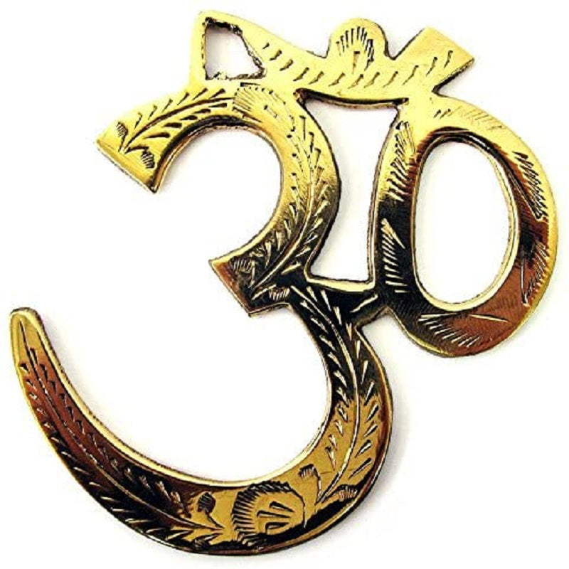 Brass Wall Hanging OM-12" image 0