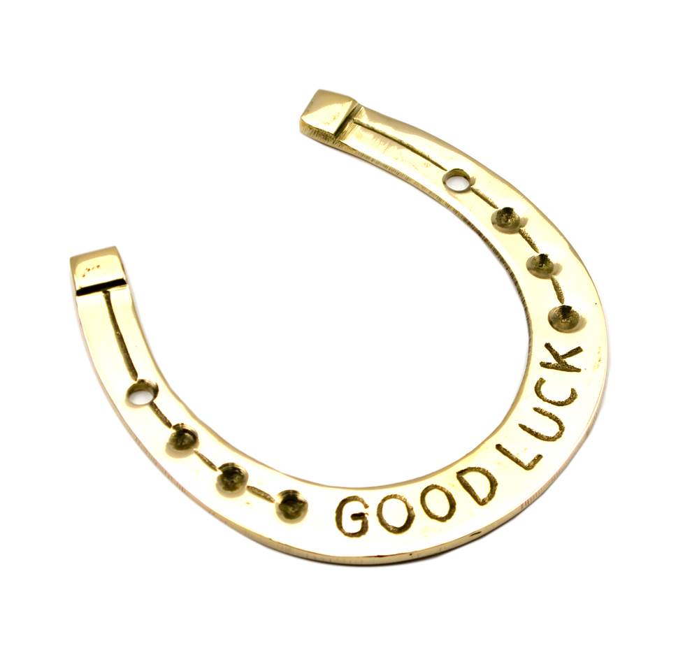 Brass Horse Naal Shoe-4" image 0