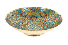 Brass Fruit Bowl 8" image 0