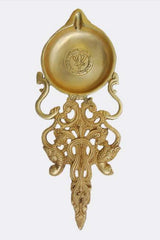 Brass Pooja Hawan Spoon/Brass Aarti Spoon. image 0