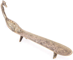 Brass Peacock Agarbatti Stand