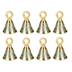 Set of 8 Brass Pooja Bell/Jingle Bells image 0