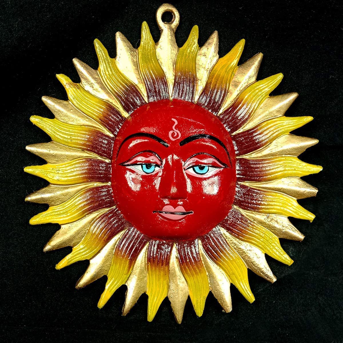  Decorative Wall Hanging Sun Face Idol image 0