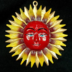  Decorative Wall Hanging Sun Face Idol image 0