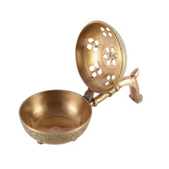 Metal Brass Lobandan Charcoal Incense Burner/Bakhoor Burner image 3