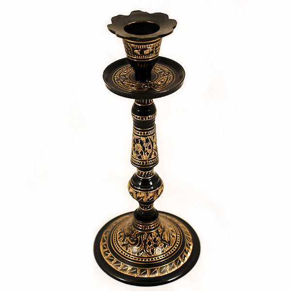 Brass Candle Stand 8" image 0