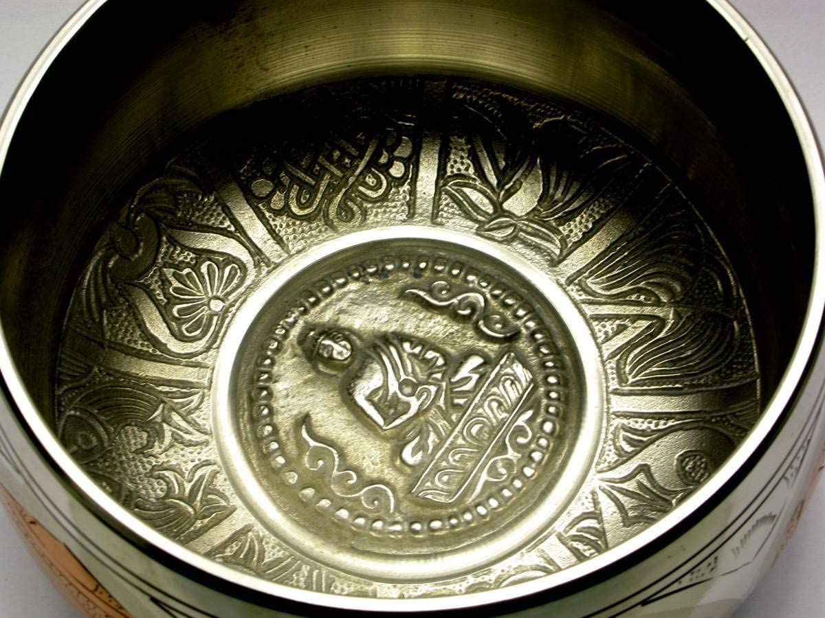Silver Copper Singing Bowl (Size-3.5") image 1