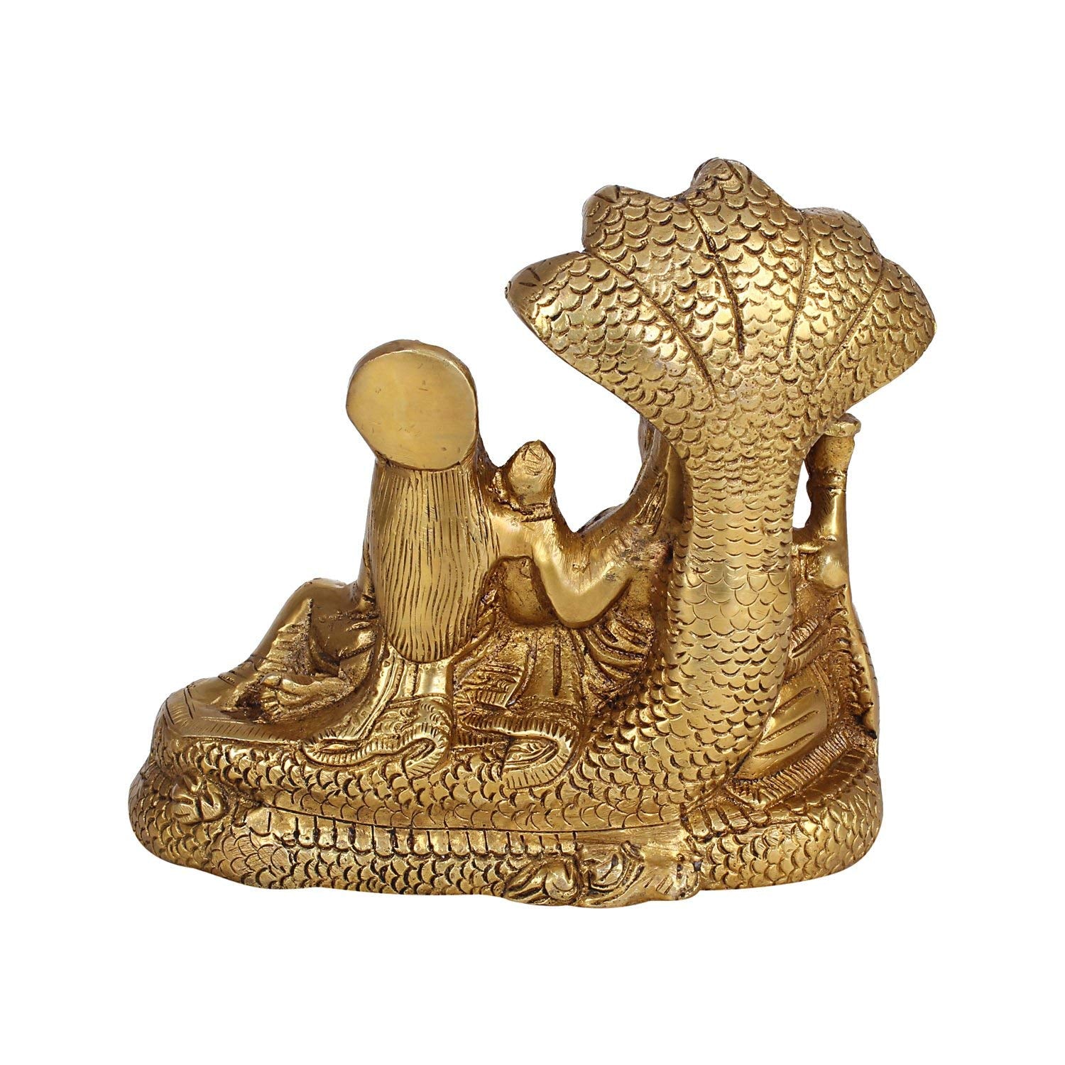 Brass Laxmi Narayan Statue-7" image 1