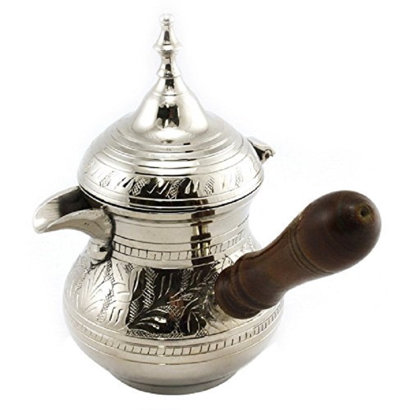 Brass Turkish Kettle with Cover-5" image 1