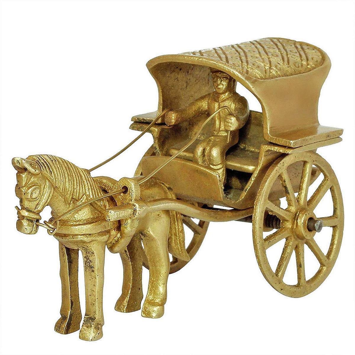 Brass Horse Cart image 0