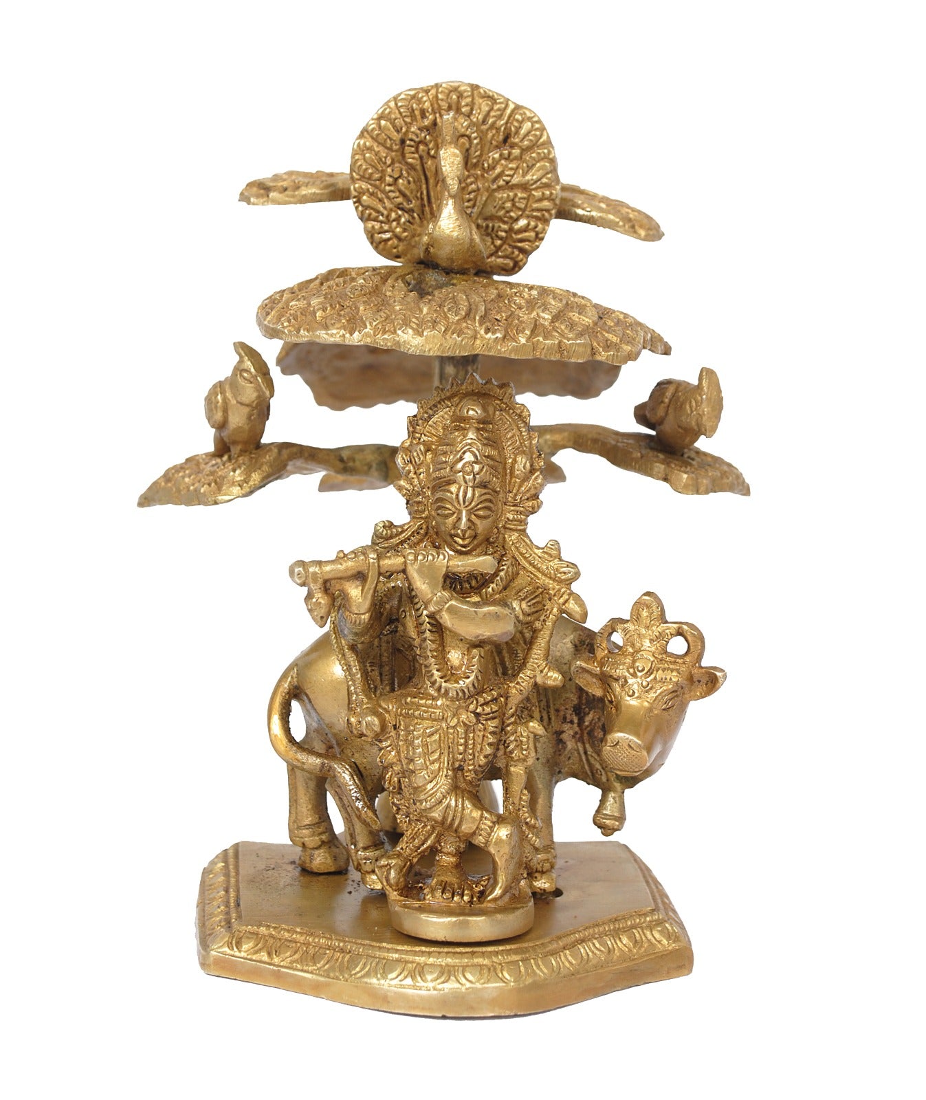 Brass Krishna Idol image 0