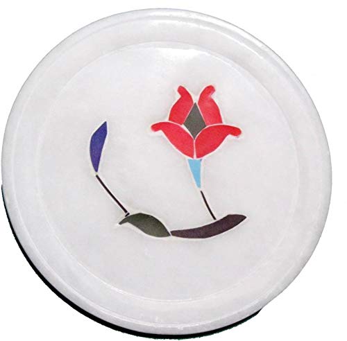 Marble Coaster Sets with Inlay Work  image 1