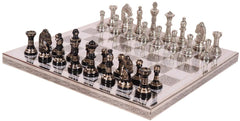 Brass Chess Board Game Set -(12"x12") image 1