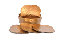 Brass Coasters with Stand image 0