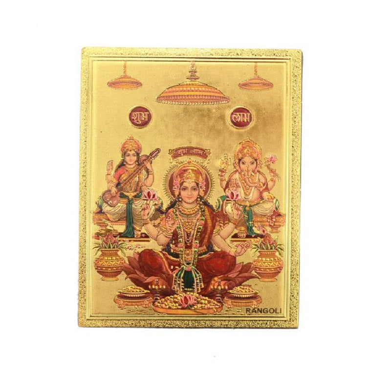 Ganesh-Laxmi-Saraswati Fridge Magnet image 0