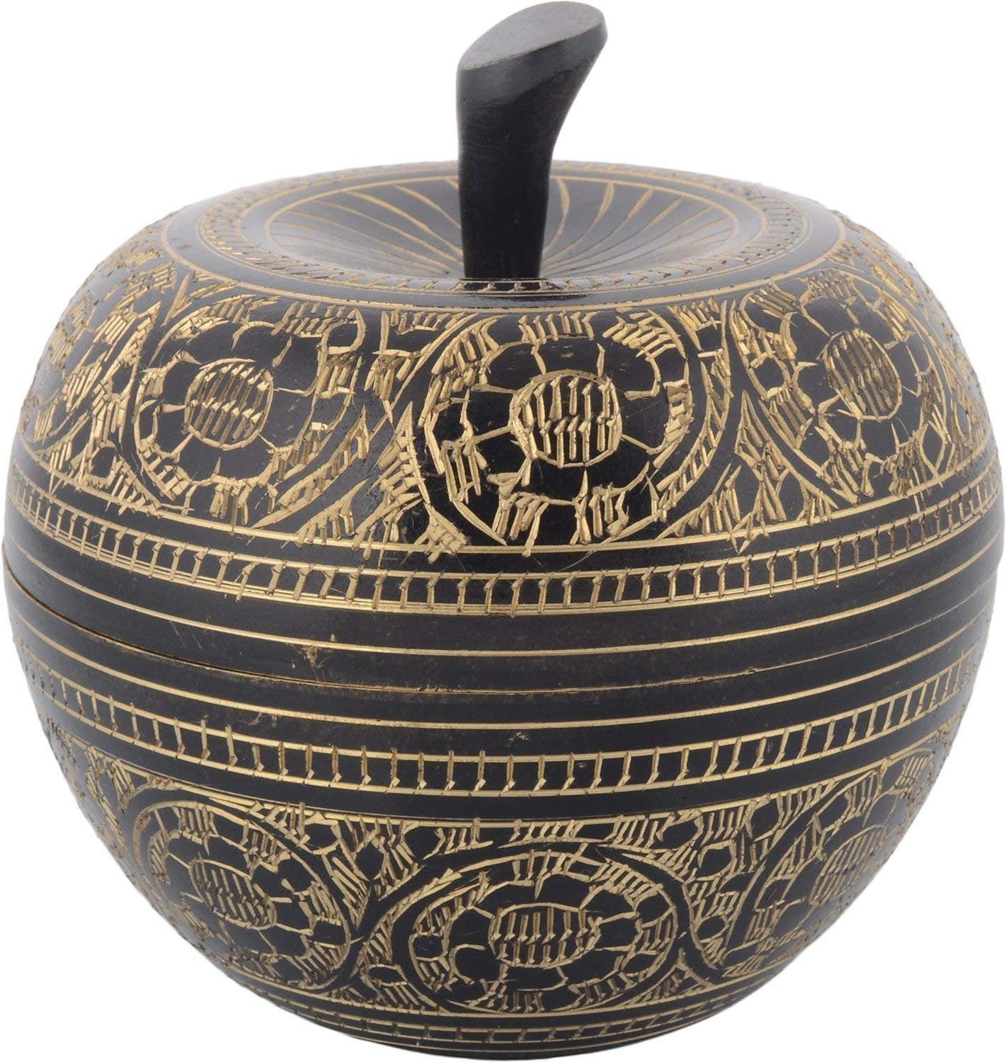 Brass Apple for Serving-3" image 0