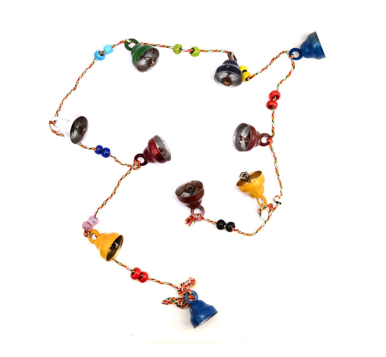 Metal Bell Hanging String with 10 Bells image 0