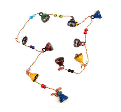 Metal Bell Hanging String with 10 Bells image 0