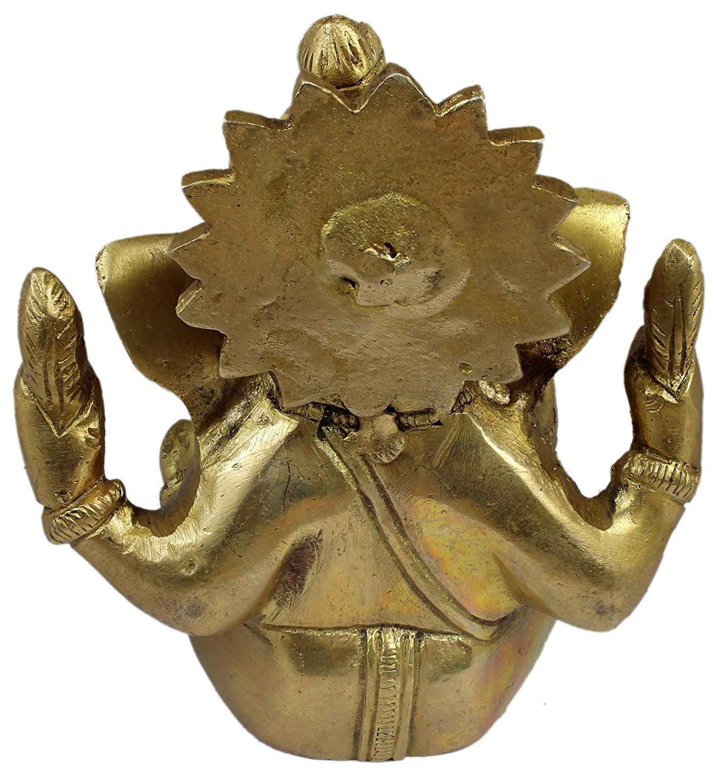 Brass Ganesha Idol-5" image 1
