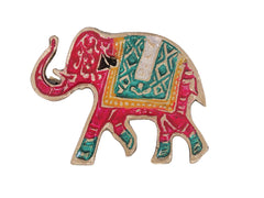 Brass Fridge Magnet-Elephant