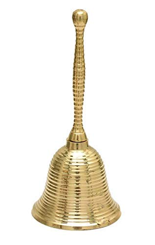 Brass Hand Bell for Pooja image 1