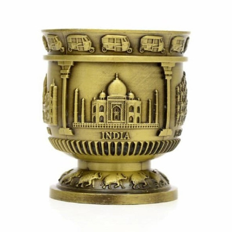Metal Shot Glass Taj Mahal image 0