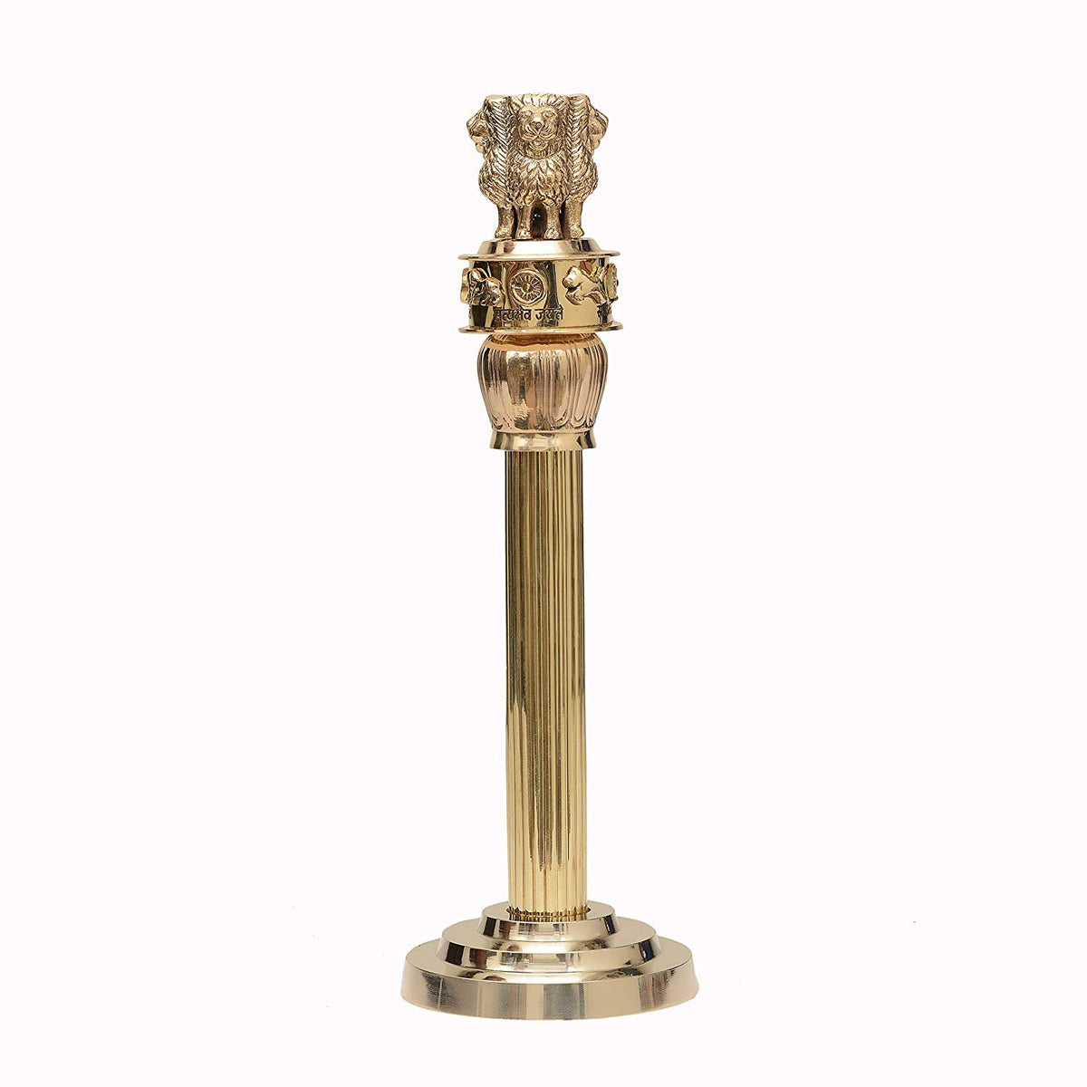 Brass Ashoka Pillar Miniature image 0