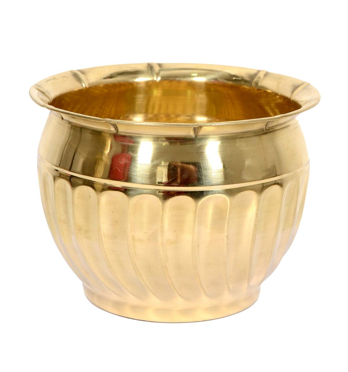 Brass Planter 5" image 0